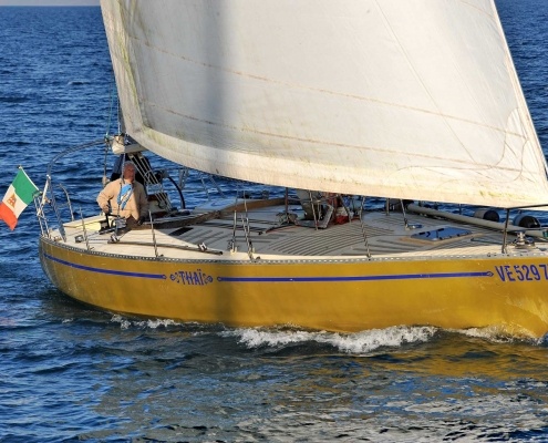 Navigazione - Barca a vela Thai - Lago di Garda